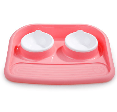 Eco-Friendly Dual-Purpose Pet Bowl - Non-Slip, Anti-Knock Design For Hassle-Free Feeding And Hydration-1