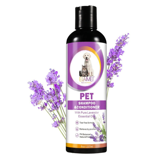 Lavender Pet Shampoo & Conditioner – Calming Formula