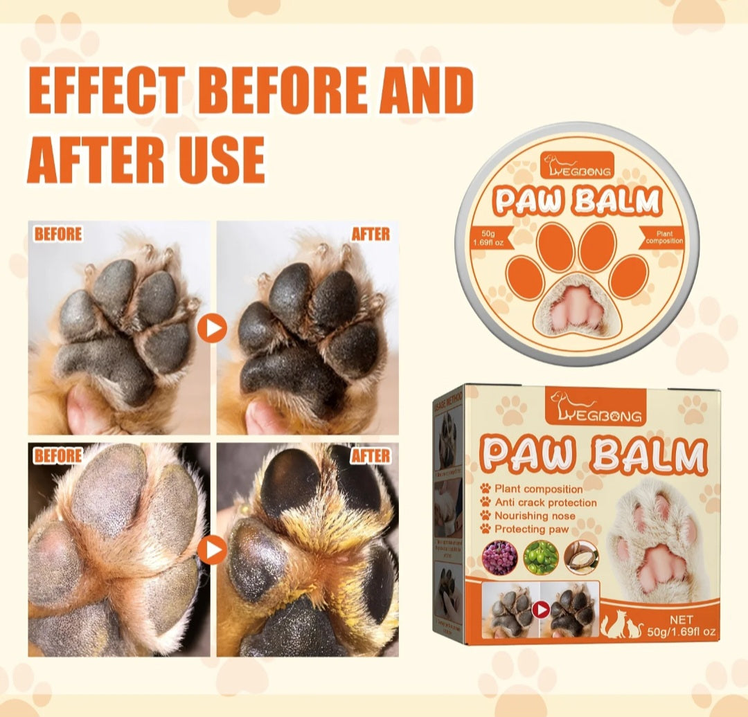 Organic Paw Balm – Anti-Crack & Nourishing Protection for Dogs & Cats