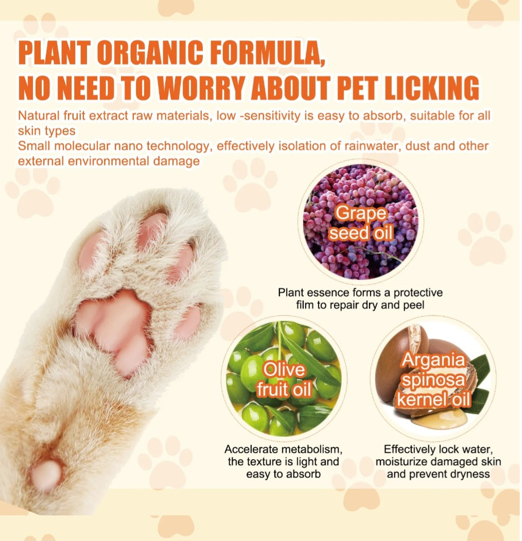 Organic Paw Balm – Anti-Crack & Nourishing Protection for Dogs & Cats