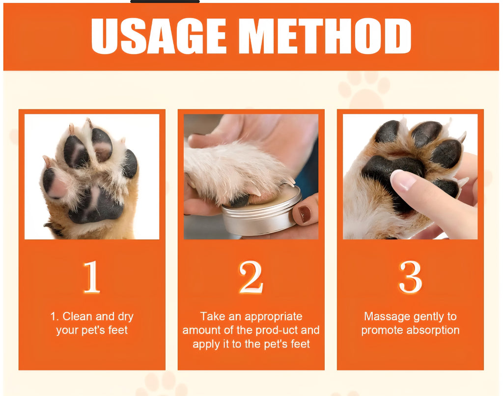 Organic Paw Balm – Anti-Crack & Nourishing Protection for Dogs & Cats