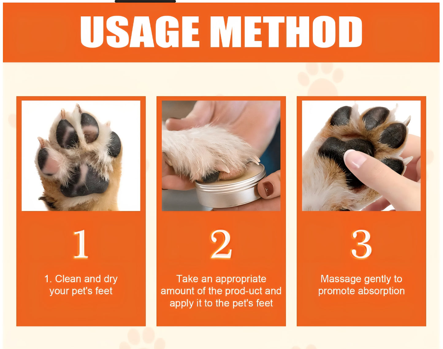 Organic Paw Balm – Anti-Crack & Nourishing Protection for Dogs & Cats