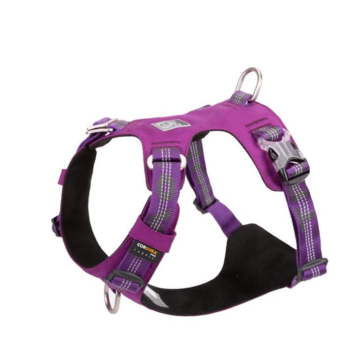 True Love Lightweight Reflective Harness - Purple, XS-1