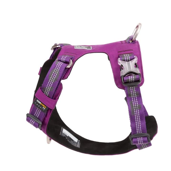 True Love Lightweight Reflective Harness - Purple, XS-2