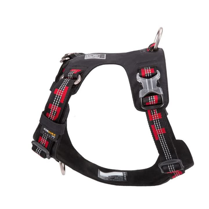 True Love Lightweight Reflective Harness - Black, XL-2
