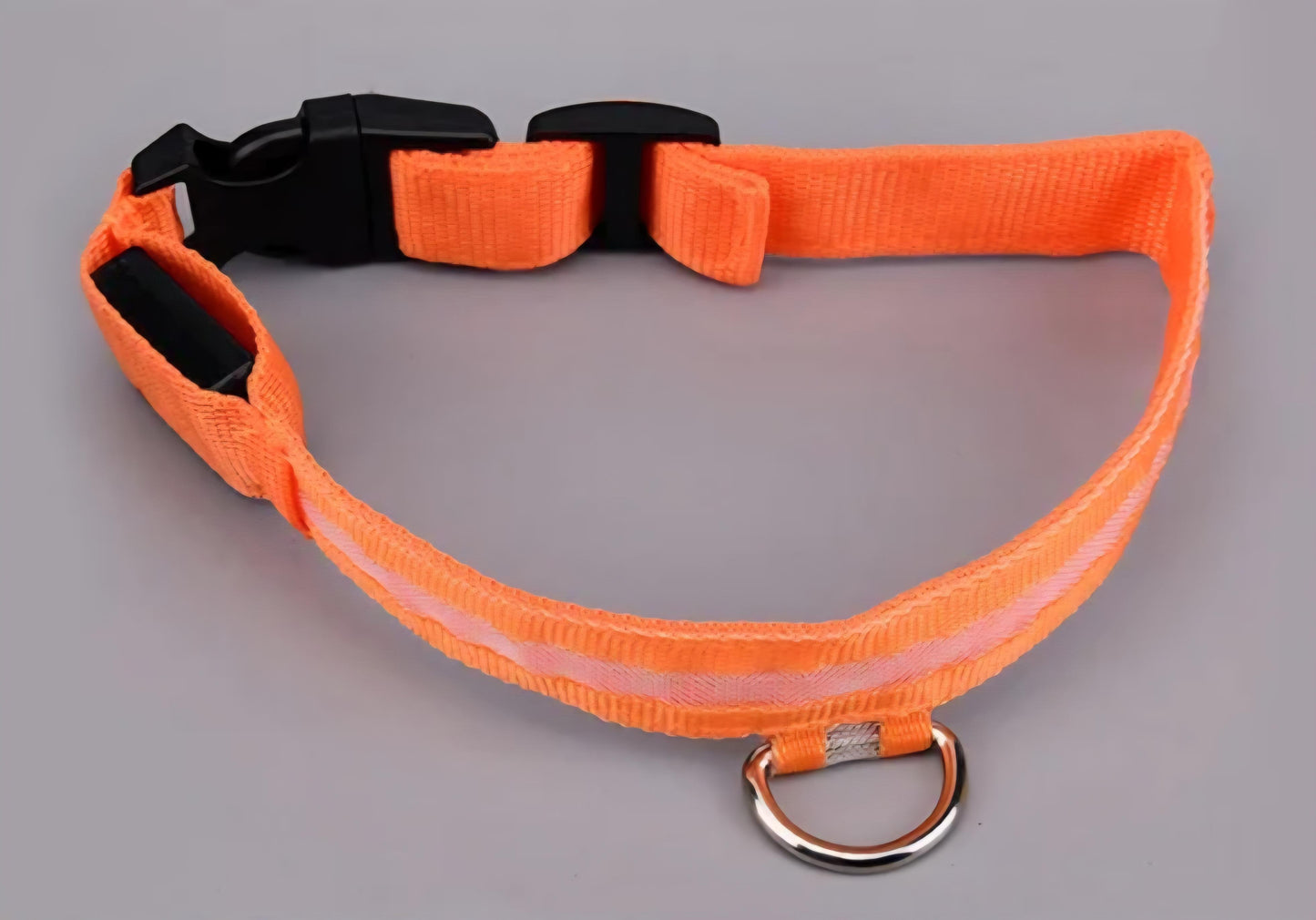 USB Rechargeable LED Dog Collar – 7 Colours, 3 Light Modes