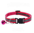 Cat & Puppy Collar – Reflective Stripe & Bell | 15 Colours