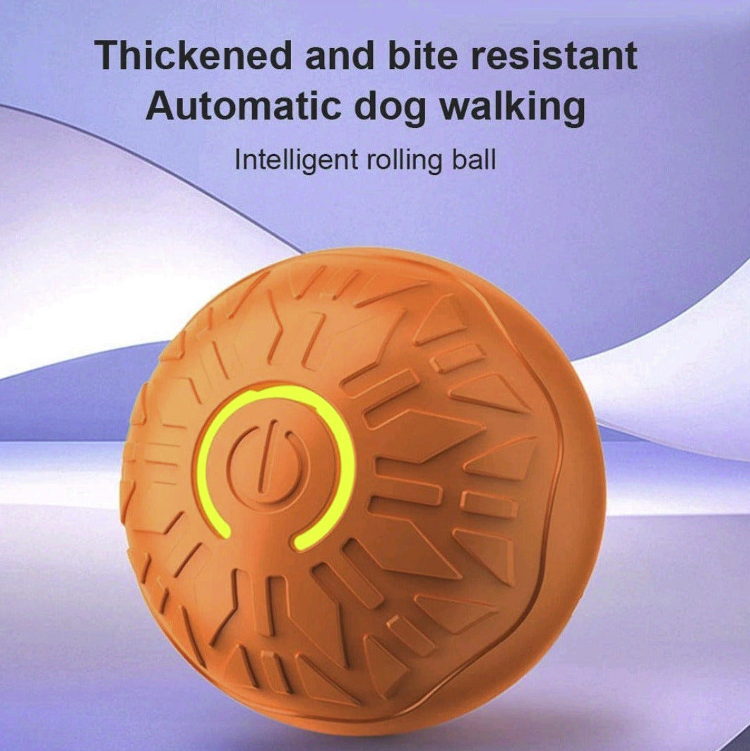 Interactive Self-Moving Pet Ball – USB Rechargeable