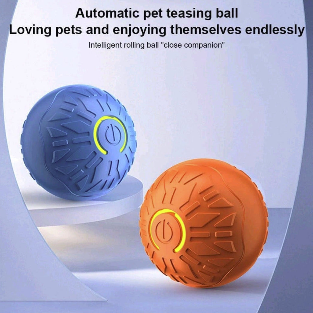 Interactive Self-Moving Pet Ball – USB Rechargeable