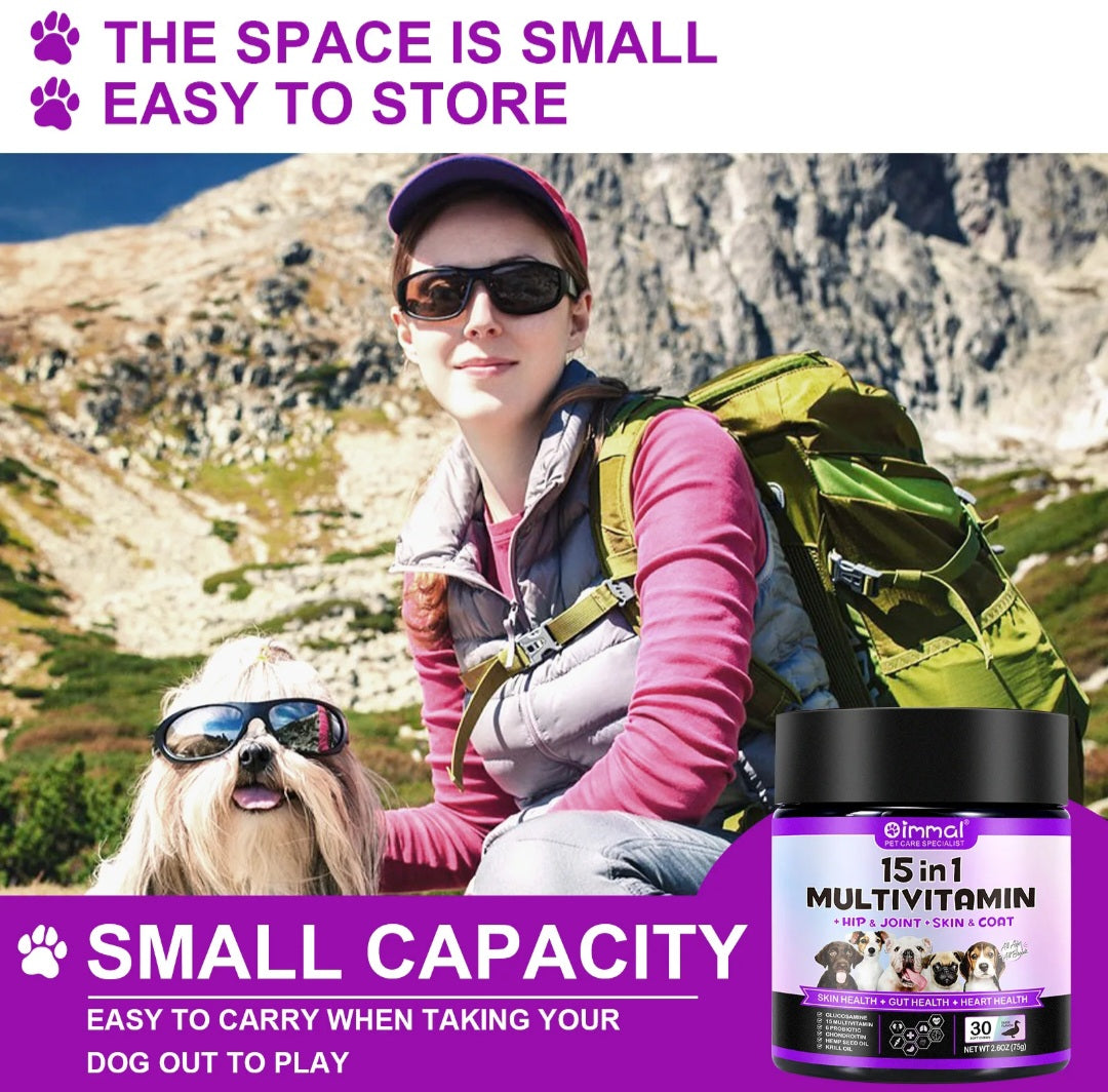 Dog 15-in-1 Multivitamins