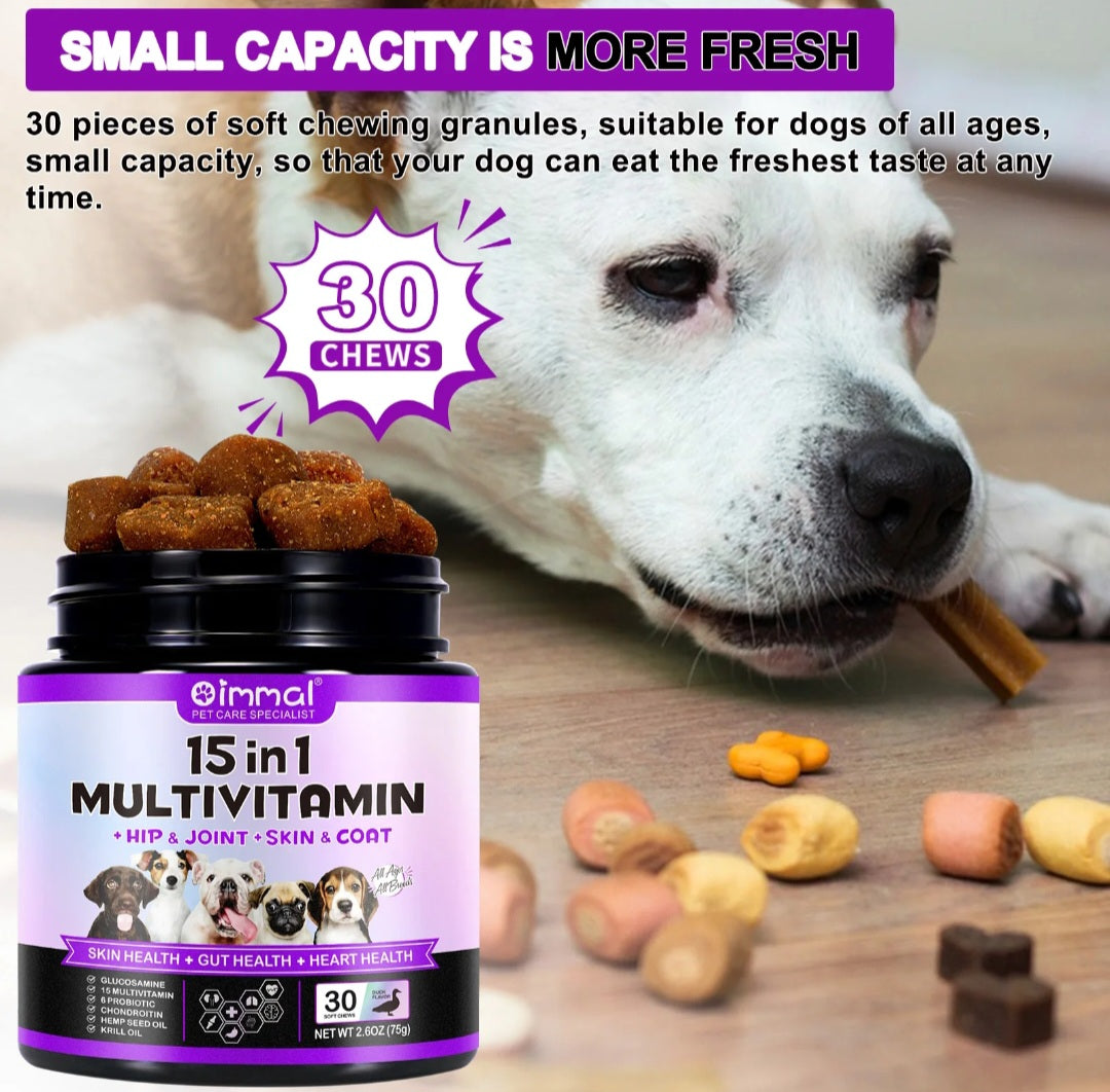 Dog 15-in-1 Multivitamins