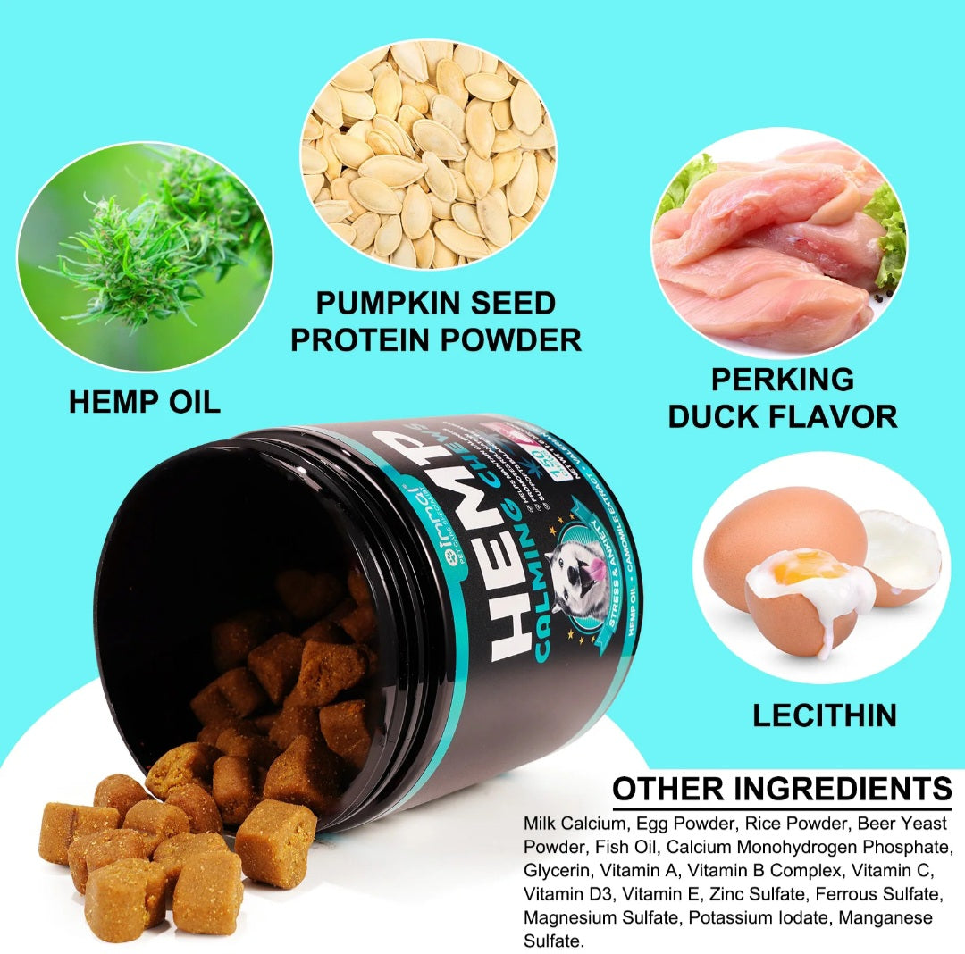 Hemp Calming Chews For Dogs