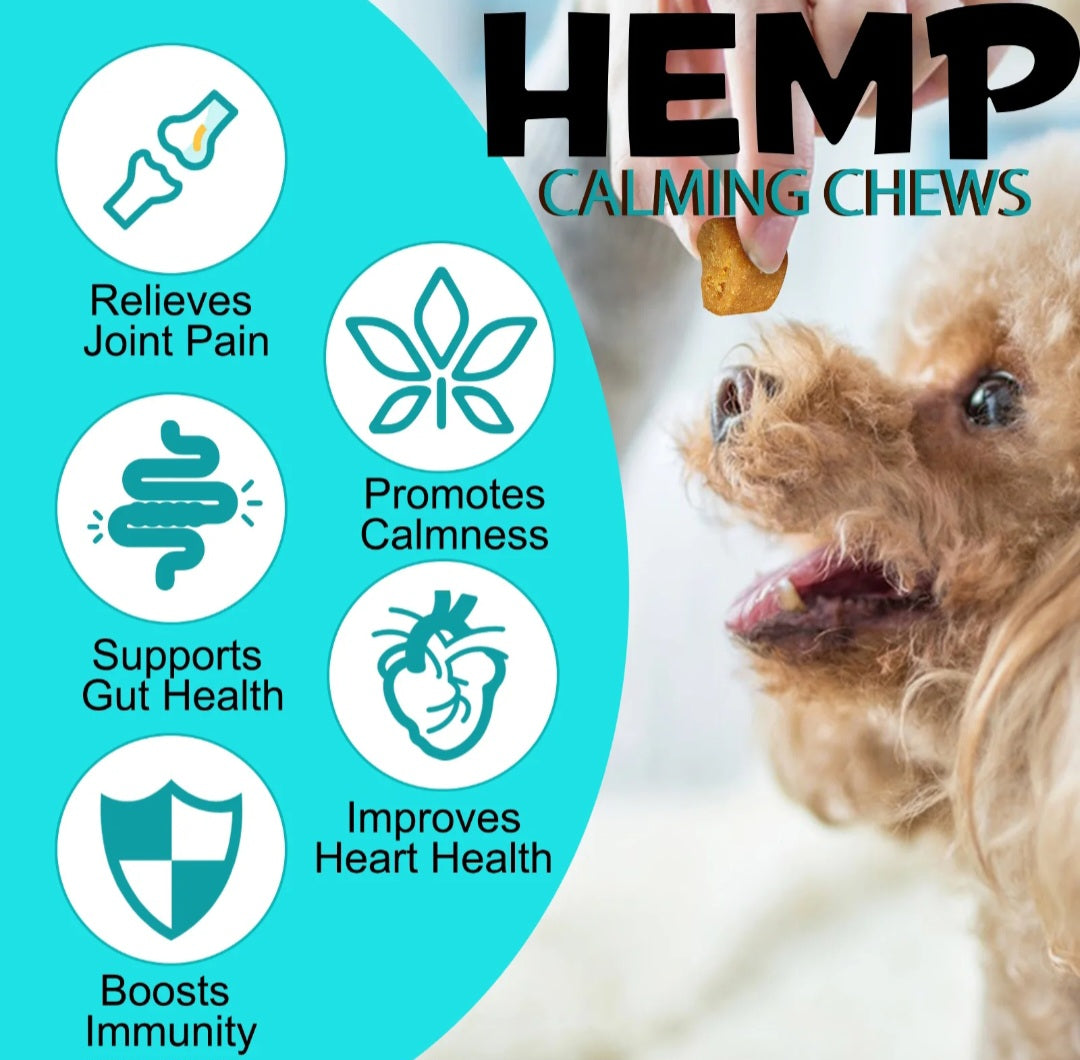 Hemp Calming Chews For Dogs