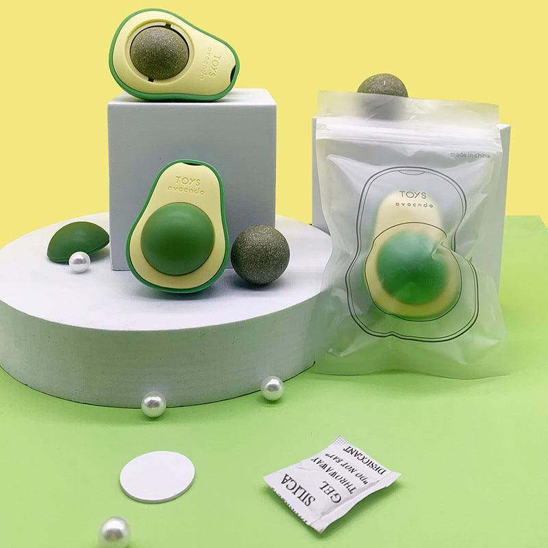 Avocado Purrfection Catnip Ball Toy-1