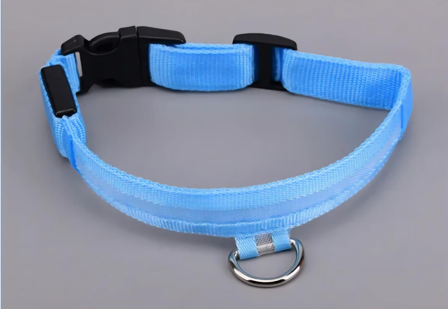 USB Rechargeable LED Dog Collar – 7 Colours, 3 Light Modes