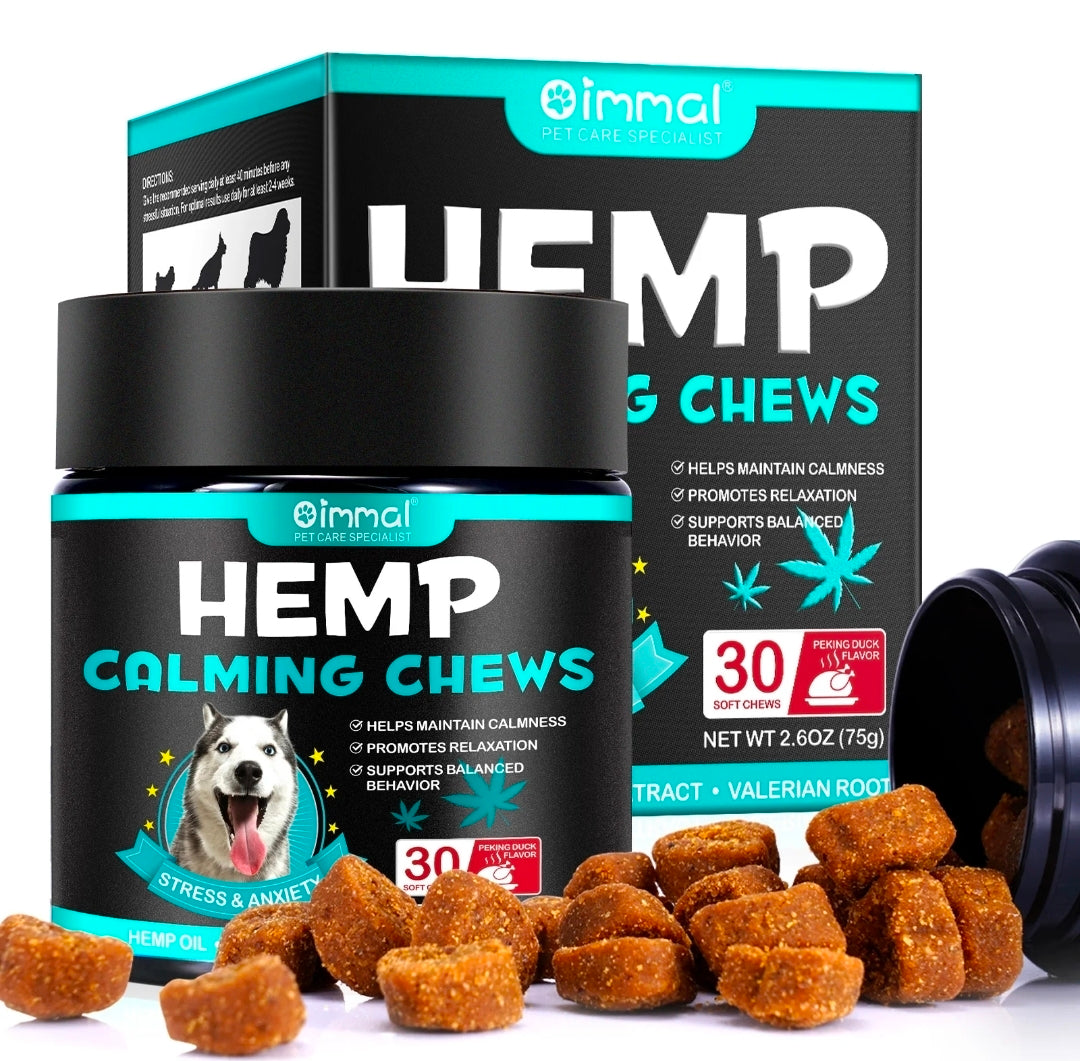Hemp Calming Chews For Dogs