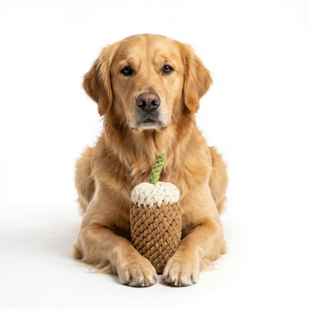 Handcrafted Monli Coffee Dog Toy-4
