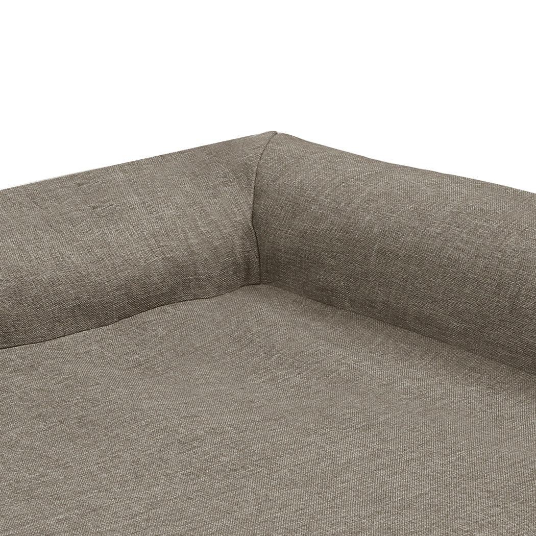 Pawz Orthopedic Dog Bed M Coffee-4