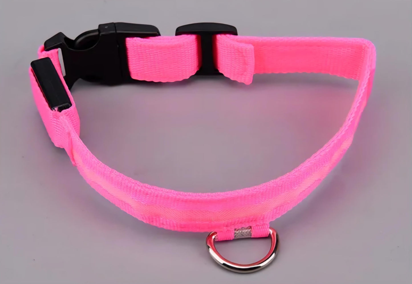 USB Rechargeable LED Dog Collar – 7 Colours, 3 Light Modes
