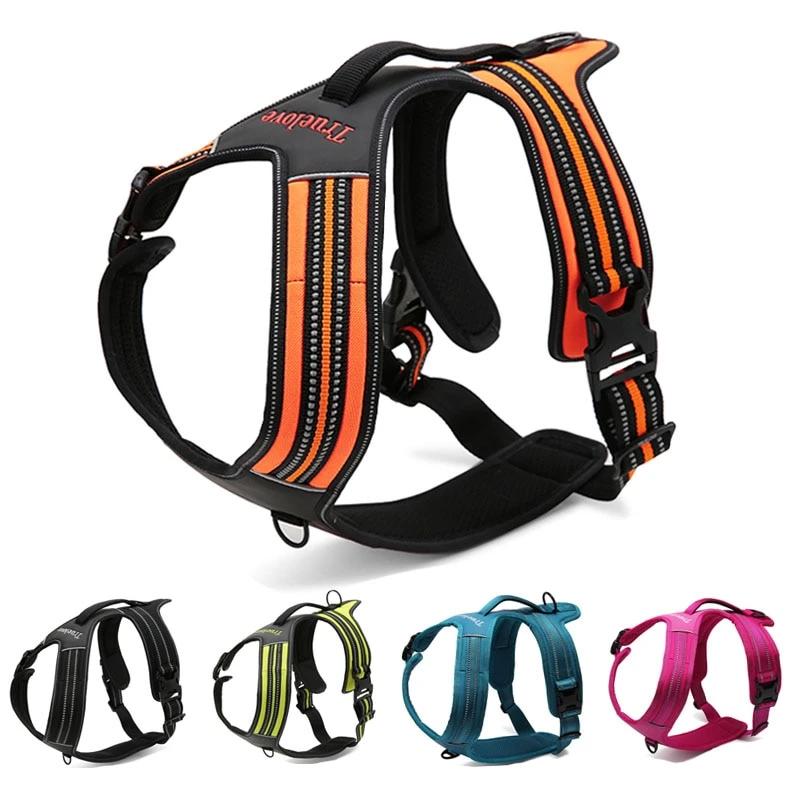 True Love Heavy Duty Sports Dog Harness - Blue, XS-0