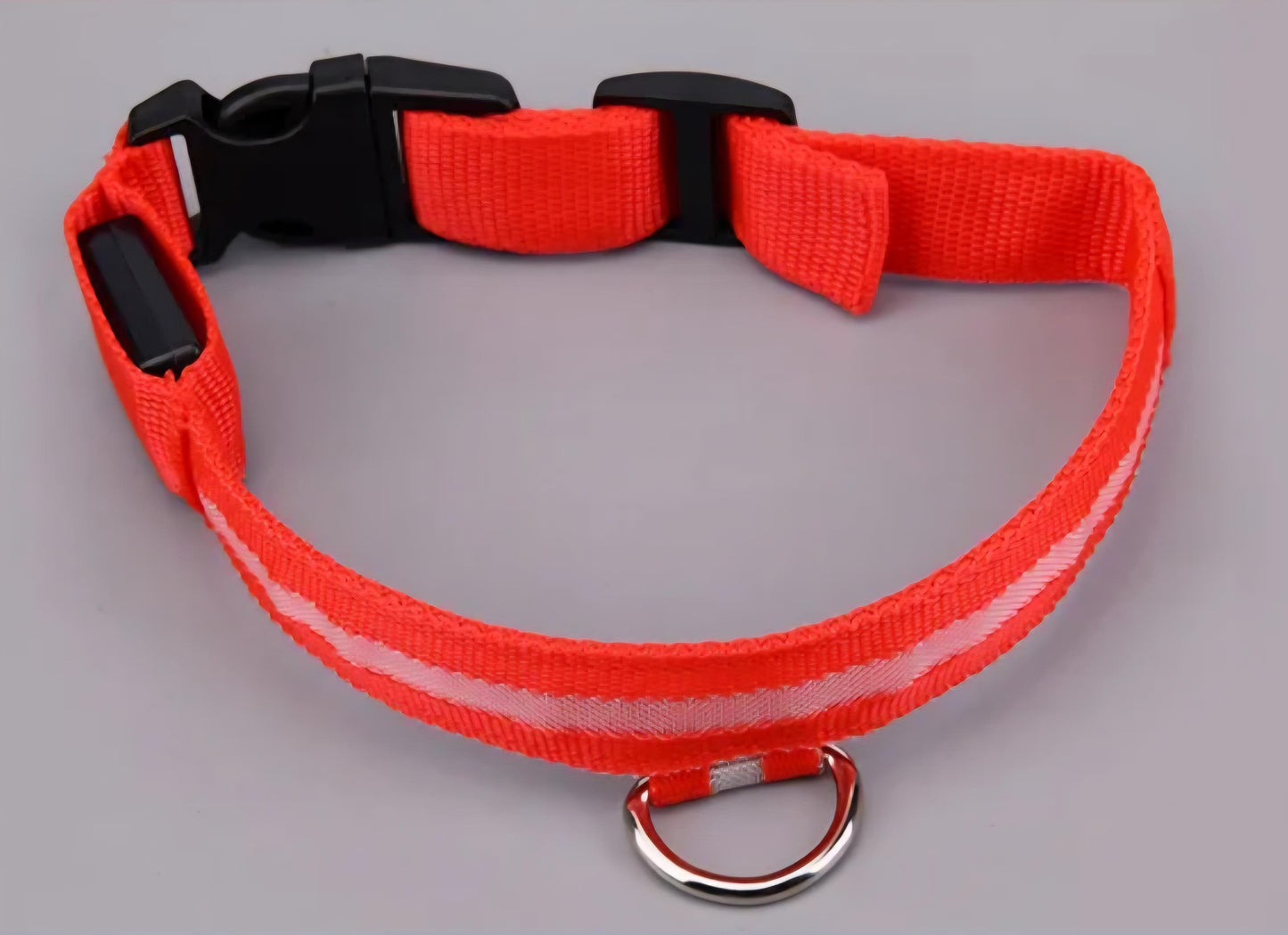 USB Rechargeable LED Dog Collar – 7 Colours, 3 Light Modes